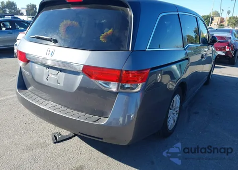 2014 Honda Odyssey Lx из США, поврежденный, VIN 5FNRL5H2XEB047160